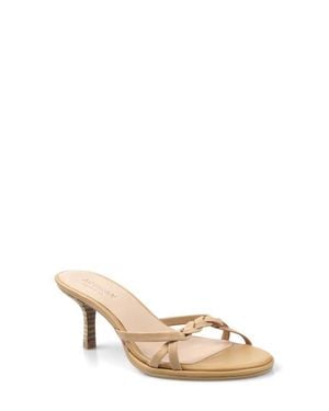 Artisan — Crafted by Zigi Pizz Kitten Heel Sandal - Natural
