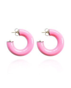 Saule Label Alba Earrings - Pink