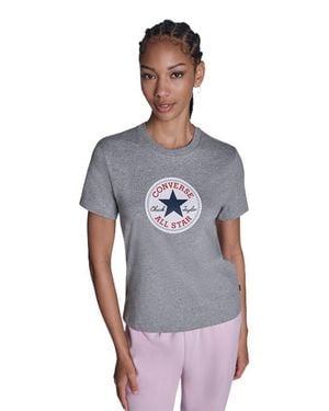 Converse Chuck Taylor All Star Patch T-Shirt - Gray