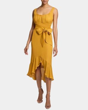 Santorelli Rina Sleeveless Dress - Yellow