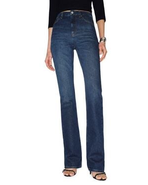 Reformation Blair High Waist Bootcut Jeans - Blue