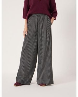 Hush Taylor Side Stripe Pants - Brown