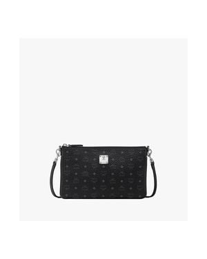 MCM Aren Crossbody Pouch - Black