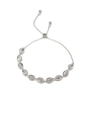 Classicharms Lucia Shell Whisper Bolo Bracelet - White