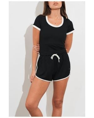 Vitaly Motive Scoop Tee - Black