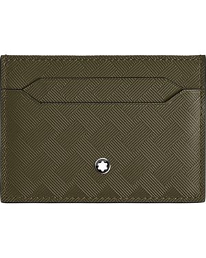 Montblanc Extreme 3.0 Leather Card Holder - Green