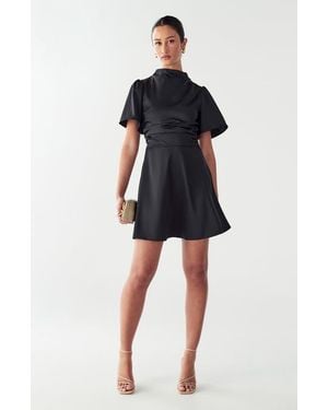 Willa Saray Mini Dress - Black