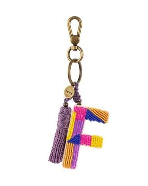 The Sak Yarnicharmz Hand Crochet Dangle - White