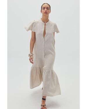 Lanhtropy Willow Linen Dress - Natural