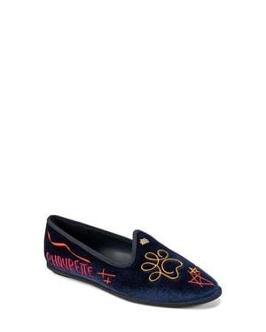 KARL LAGERFELD Vaneda Ikonic Loafer - Blue