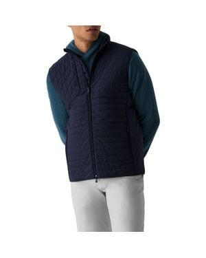 Greyson Yukon Ultralight Hybrid Quilted Puffer Vest - Blue