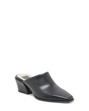 Dolce Vita Leyton Square Toe Mule - Gray