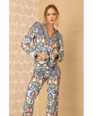 Hale Bob Avayah Jersey Pant - Blue