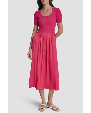 Pink DKNY Dresses for Women | Lyst