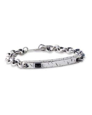TORRELA Rustic Bracelet With Zirconia - Metallic