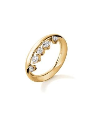 Hearts On Fire Barre Floating Diamond Ring - Metallic