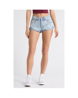 Billabong Get Low Denim Shorts - Blue