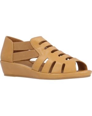 L'amour Des Pieds Bayla Wedge Sandal - Brown