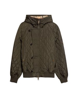 Burberry Elliston Quilted Nylon Jacket - Green