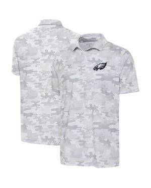 Antigua Philadelphia Eagles Collide Polo - Gray