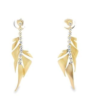Hueb Bahia 18K & Diamond Drop Earrings - Metallic