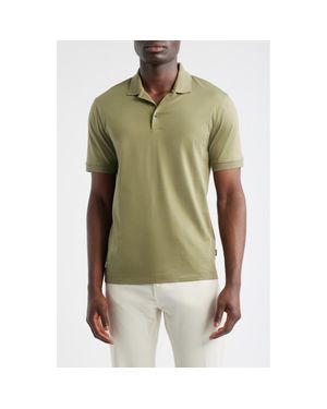 BOSS Phillipson Mercerized Cotton Polo - Green