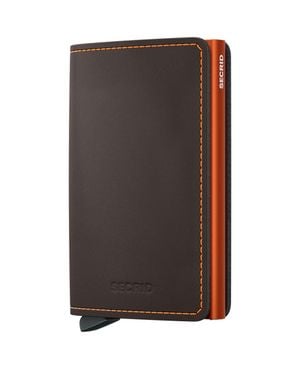 Secrid Slimwallet Matte - Brown