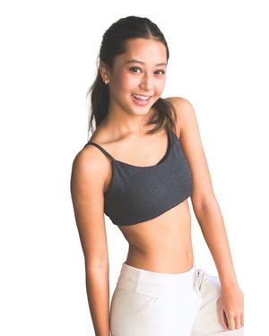 Bleuet Bleum Padded Reversible Girls Bralette - Blue