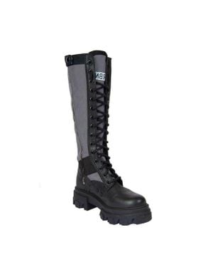 Urbnkicks Tall Jungle Boots - Black