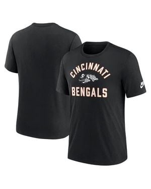 Nike Cincinnati Bengals Favorable Timeline Tri-Blend T-Shirt - Black
