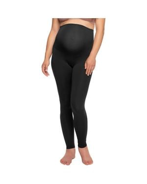 Felina 2-Pack Maternity Leggings - Black