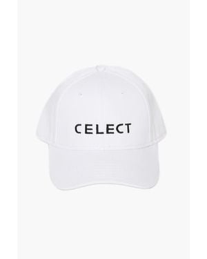 The Celect Name Mid Rise Cap - White