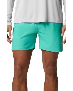 Columbia Pfg Rambler Performance Water Shorts - Green
