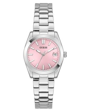 Guess Date Bracelet Watch, 32Mm - Pink