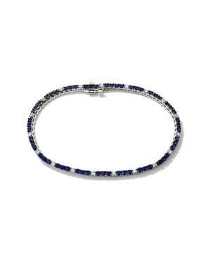 Mark Henry Diamond Tennis Bracelet - Multicolor