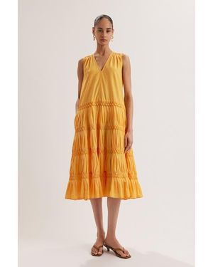 Merlette Wallis Smocked Dress - Multicolor