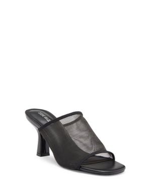 Steve Madden Gleam Mesh Sandal - Black