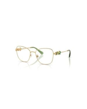 Swarovski 54Mm Irregular Optical Glasses - Metallic