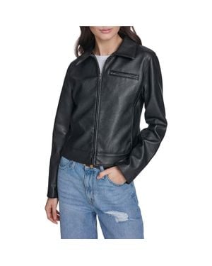 Levi's Faux Leather Jacket - Black