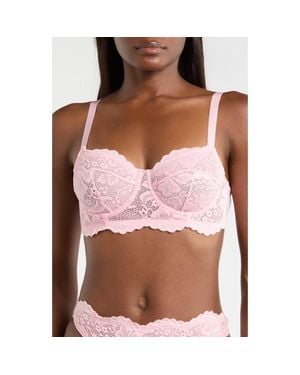Kilo Brava Lace Underwire Bra - Pink