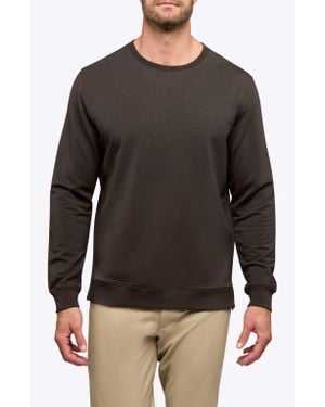 Cuts Hyperloop Split Hem Sweatshirt - Black