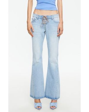 Lioness Richie Flare Jeans - Blue