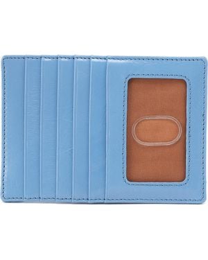Hobo International Euro Slide Leather Credit Card Case - Blue