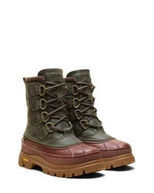 Sorel X Barbour Caribou Horizon Gore-Tex Weatherproof Boot - Brown