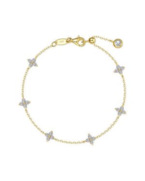 Lafonn Trillium Simulated Diamond Station Bracelet - White