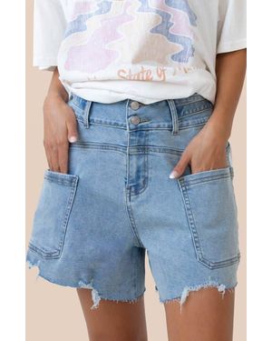 Nanis Denim Short - Blue