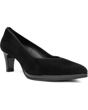 Ara Amaryllis Leather Pump - Black