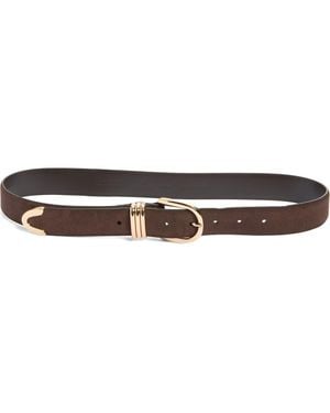 Nordstrom Janae Suede Belt - Brown