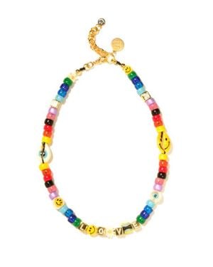 Venessa Arizaga Love Necklace - Blue