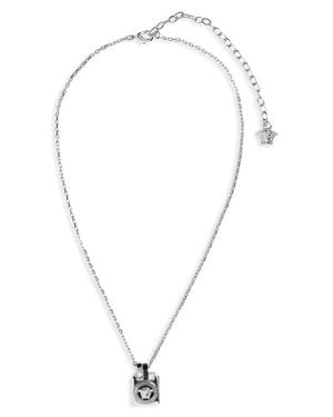 Versace Enamel Pendant Necklace - Multicolor